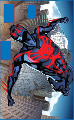 Spider-man 2099 In Action Wallpaper