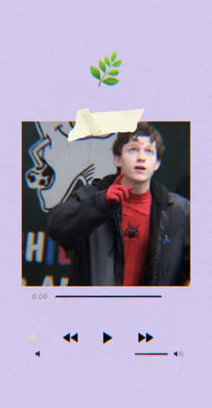 Spider Man Aesthetic Music Cover Wallpaper