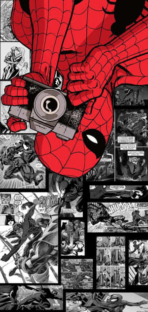 Spider - Man Comics Cover Wallpaper