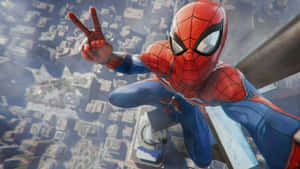 Spider Man Cool Taking Selfie Wallpaper