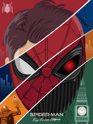 Spider Man Far From Home Peter Parker Wallpaper