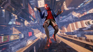 Spider-man Into Spider-man Ps4 Screenshot Wallpaper