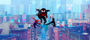 Spider-man: Into The Spider-verse 4k Anime Wallpaper