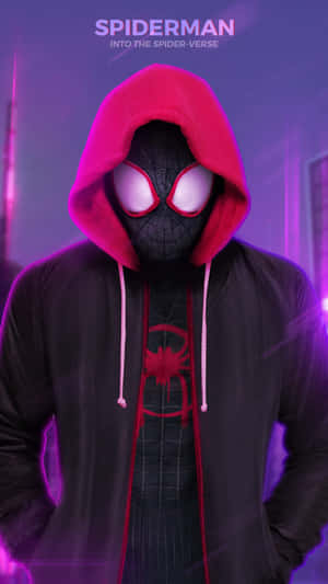 Spider-man: Into The Spider-verse 4k Red Hood Wallpaper