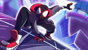 Spider Man Into The Spider Verse Anime Wallpaper
