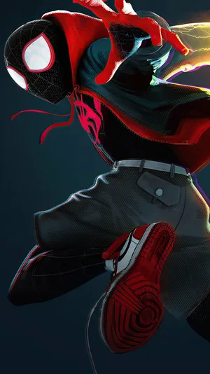 Spider Man Into The Spider Verse Hd Wallpaper Wallpaper