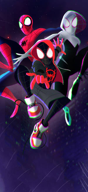 Spider-man Into The Spider-verse Mobile Wallpaper