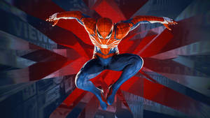 Spider-man Leap Marvel Pc Wallpaper