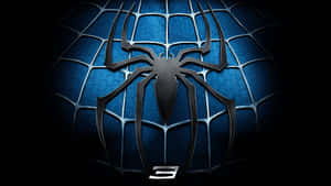 Spider Man Logo Blue Aesthetic Wallpaper