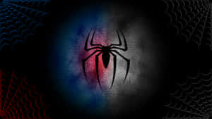 Spider Man Logo Blur Effect Wallpaper