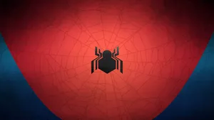 Spider Man Logo Red And Blue Wallpaper