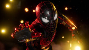 Spider Man Miles Morales Light Ps5 Wallpaper