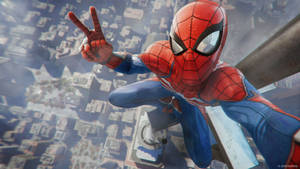 Spider Man Ps4 Cute Selfie Wallpaper