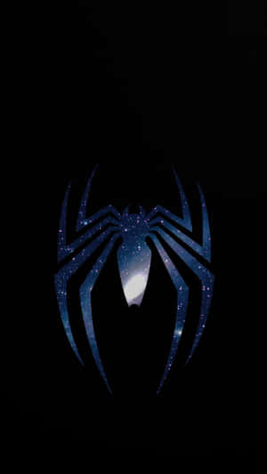 Spider Man Ps4 Logo Black Background Wallpaper