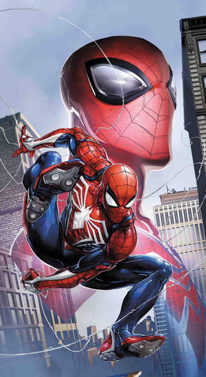 Spider Man Web Mobile Wallpaper