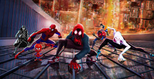 Spider Verse Spider-people Wallpaper