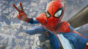Spiderman 1366x768 Peace Wallpaper