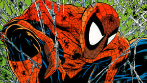 Spiderman Prepares For Battle Wallpaper