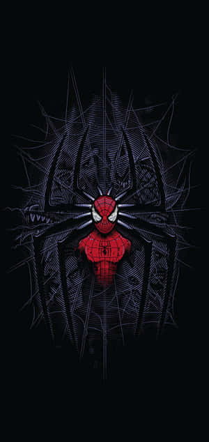 Spiderman Web Artwork Samsung Note20 Wallpaper Wallpaper