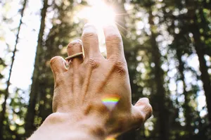 Spiritual Reaching The Sun Wallpaper