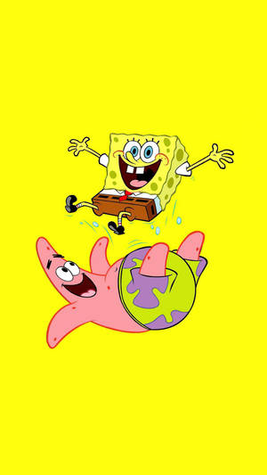Spongebob And Patrick 2160x3840 Wallpaper