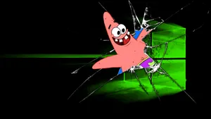 Spongebob's Meme Of Patrick Windows Wallpaper
