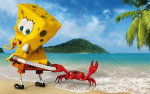 Spongebob With Crab