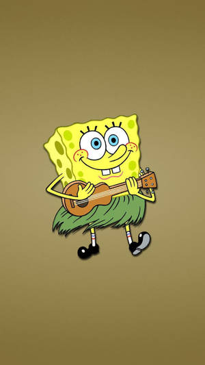 Spongebob With Guitar