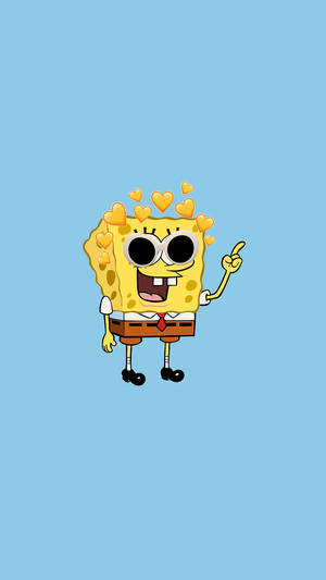 Spongebob Yellow Hearts