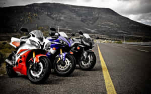 Sport Motorcycles Road Trip Wallpaper