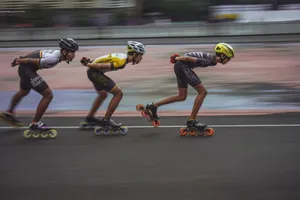 Sport Professional Roller Skater Athletes Wallpaper