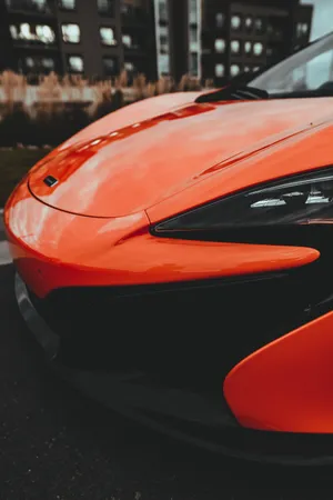 Sports Car, Car, Red, Hood Wallpaper