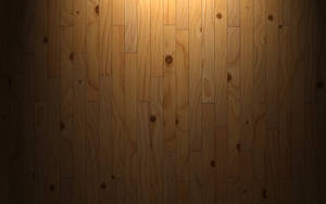 Spotlight On Wooden Panels Presentation Wallpaper