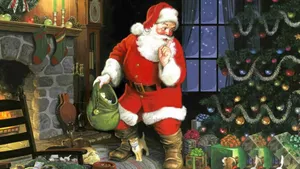 Spread Joy With A Funny Holiday Desktop Wallpaper