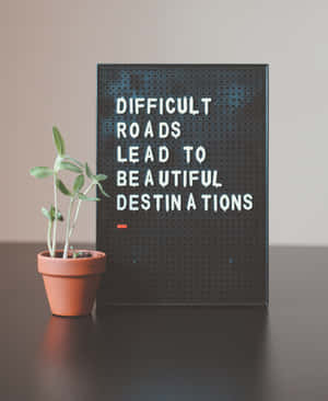 Spreading Positivity In Challenging Times Wallpaper