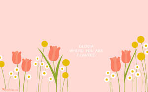 Spring Aesthetic Positive Wallpaper
