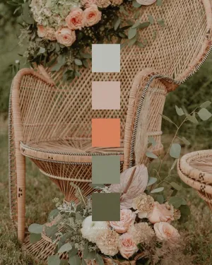 Spring Iphone Color Palette Wallpaper