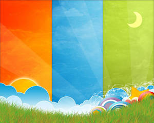 Spring Nature Field Wallpaper