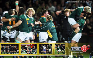 Springboks Rugby 2007 Champions Wallpaper