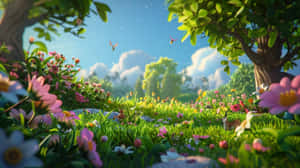 Springtime Blossom Bliss Wallpaper