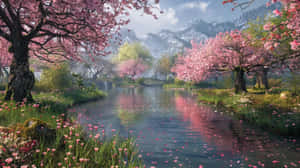 Springtime_ Blossom_ Paradise.jpg Wallpaper