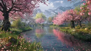 Springtime_ Blossom_ Paradise.jpg Wallpaper