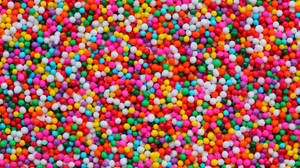 Sprinkles Candy Background Wallpaper