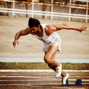Sprinting Milkha Singh Wallpaper