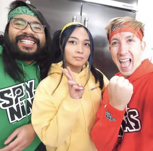 Spy Ninja Melvin, Regina, And Chad Wallpaper