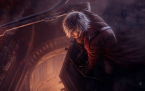 Spying Dante Devil May Cry Wallpaper