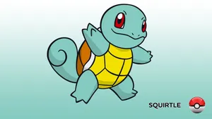 Squirtle Artwork Pokémon Wallpaper