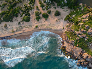 Sri Lanka Lahugala Beach Aerial Wallpaper