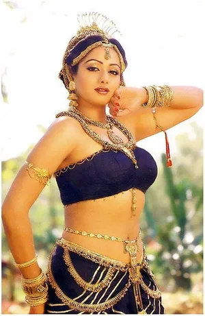 Sridevi Sexy Arabian Dress Wallpaper