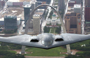 St. Louis Arch Bomber Wallpaper